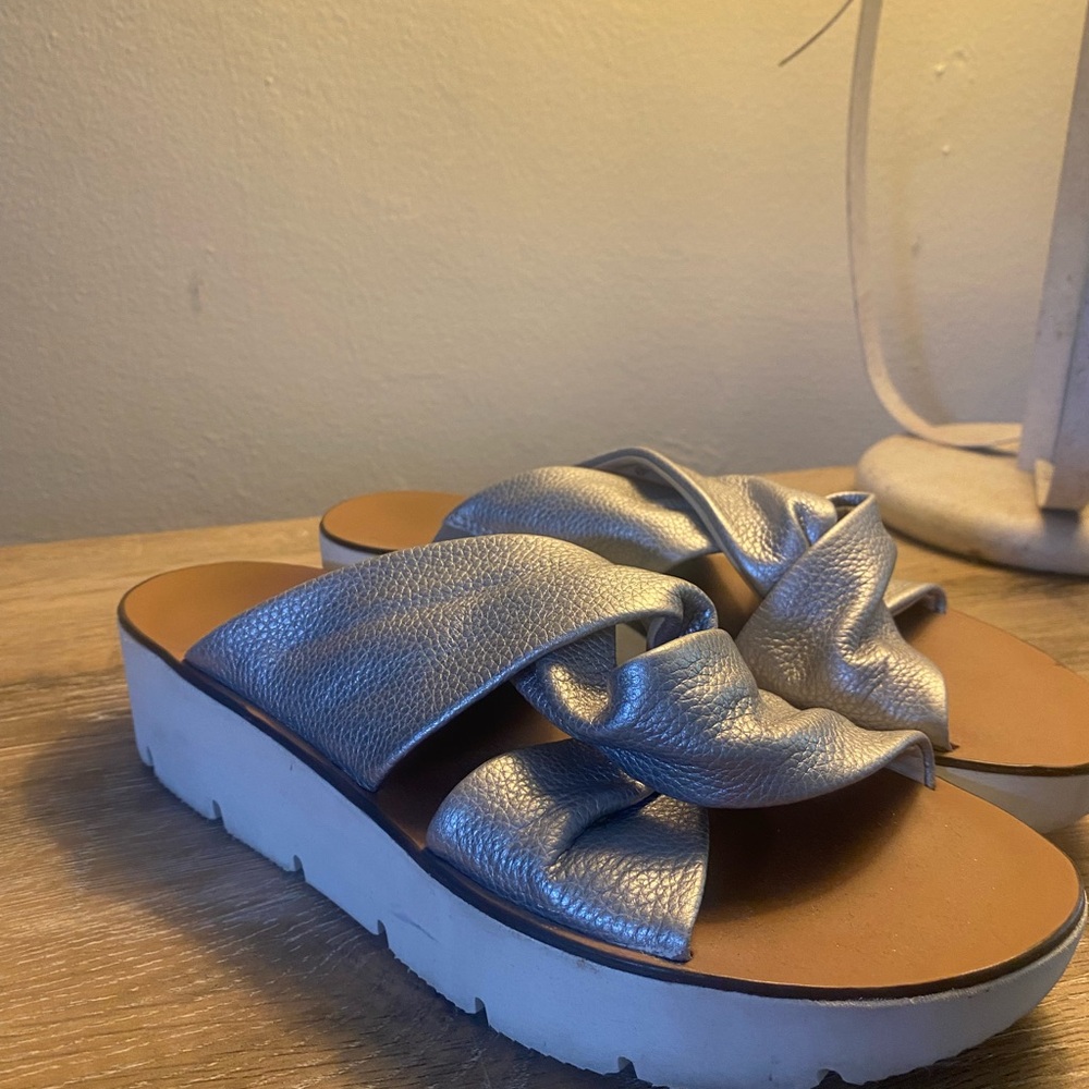 Paul Green leather Sandals made in Austria size 6.5